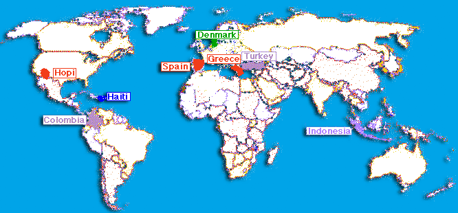 From around the world